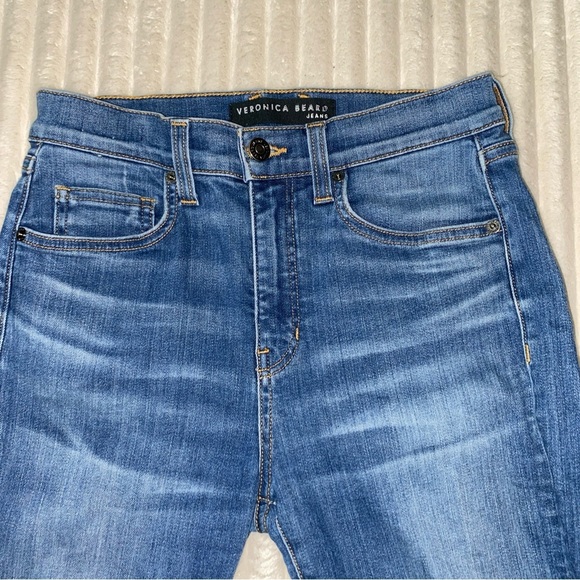 Veronica Beard Debbie Skinny High Rise Jeans Denim 27/4 - Picture 3 of 9